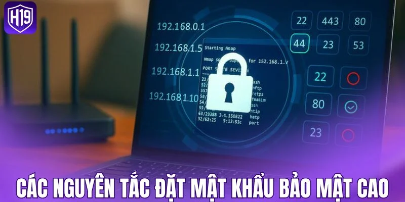 Các nguyên tắc đặt mật khẩu bảo mật cao