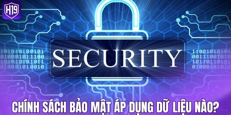 Chính sách bảo mật H19 quản lý nhóm dữ liệu nào?