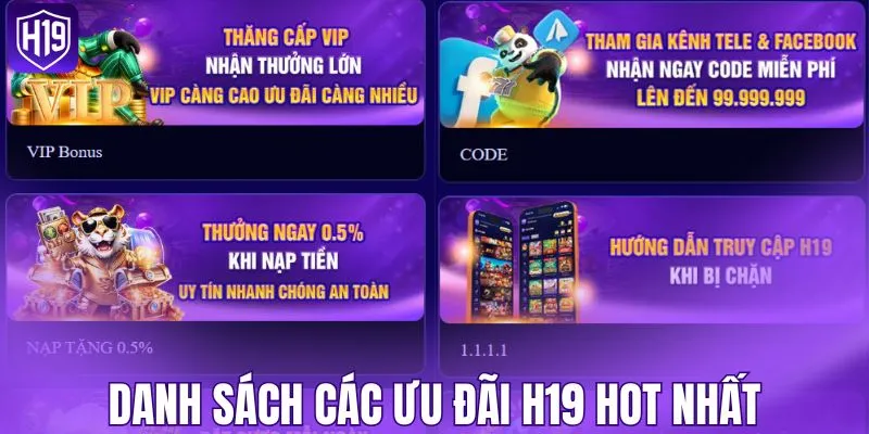 Danh sách ưu đãi hàng đầu được săn đón nhất