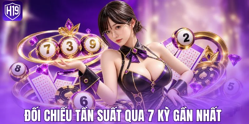 Đối chiếu tần suất qua 7 kỳ gần nhất