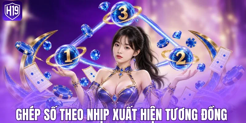 Ghép số theo nhịp xuất hiện tương đồng