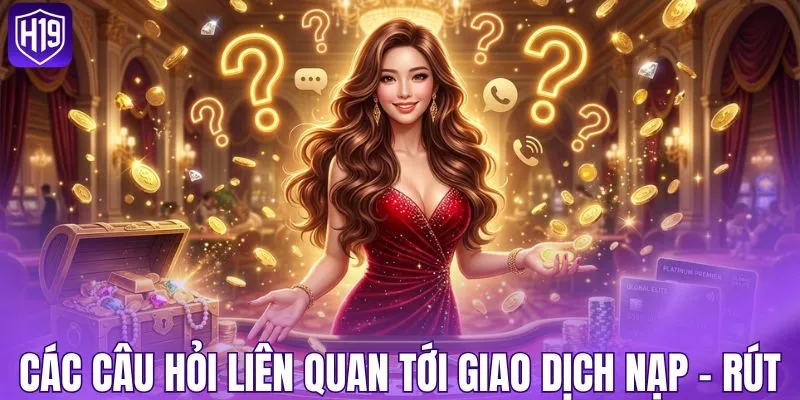 Giải đáp câu hỏi liên quan tới giao dịch nộp rút