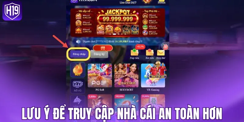 Lưu ý quan trọng để kết nối với hệ thống an toàn