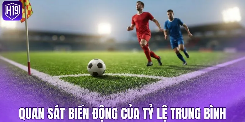 Quan sát thật kỹ biến động của tỷ lệ trung bình