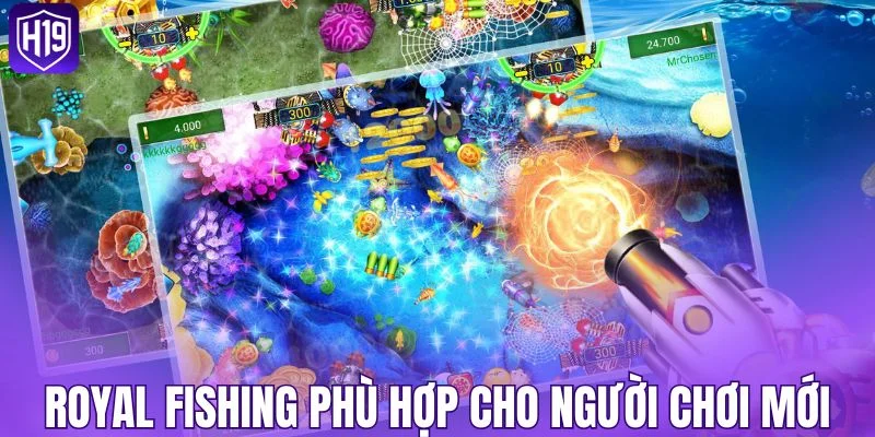 Royal Fishing phù hợp cho người chơi mới